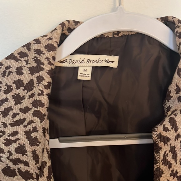 CHEETAH TIE TOP - Picture 2 of 3